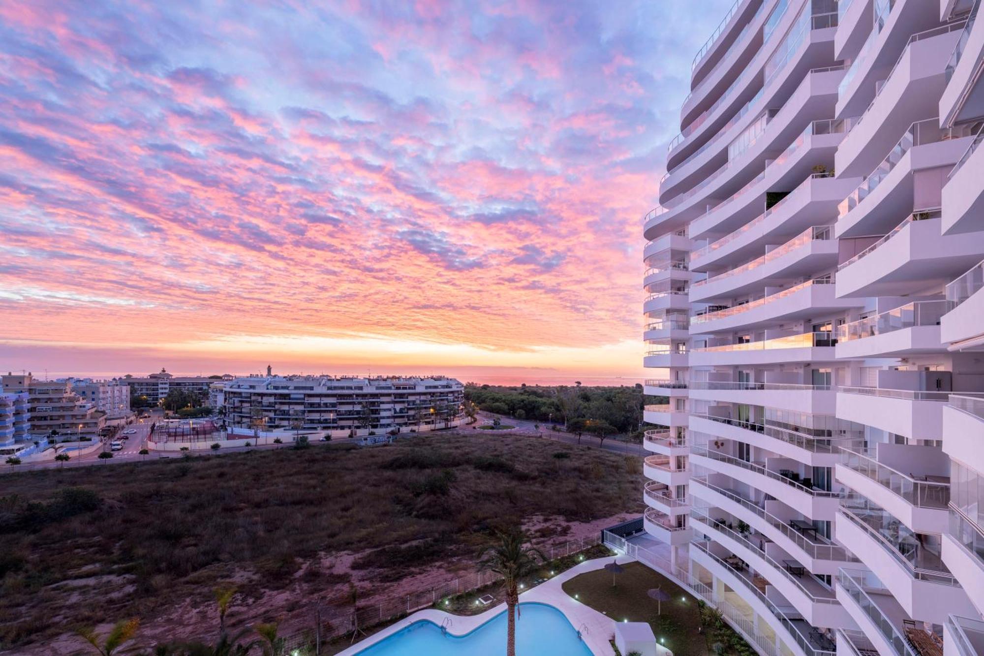 Gran Canet 2Br! Walk To Beach, Sea View, Sauna & Gym Canet d'En Berenguer Exteriér fotografie